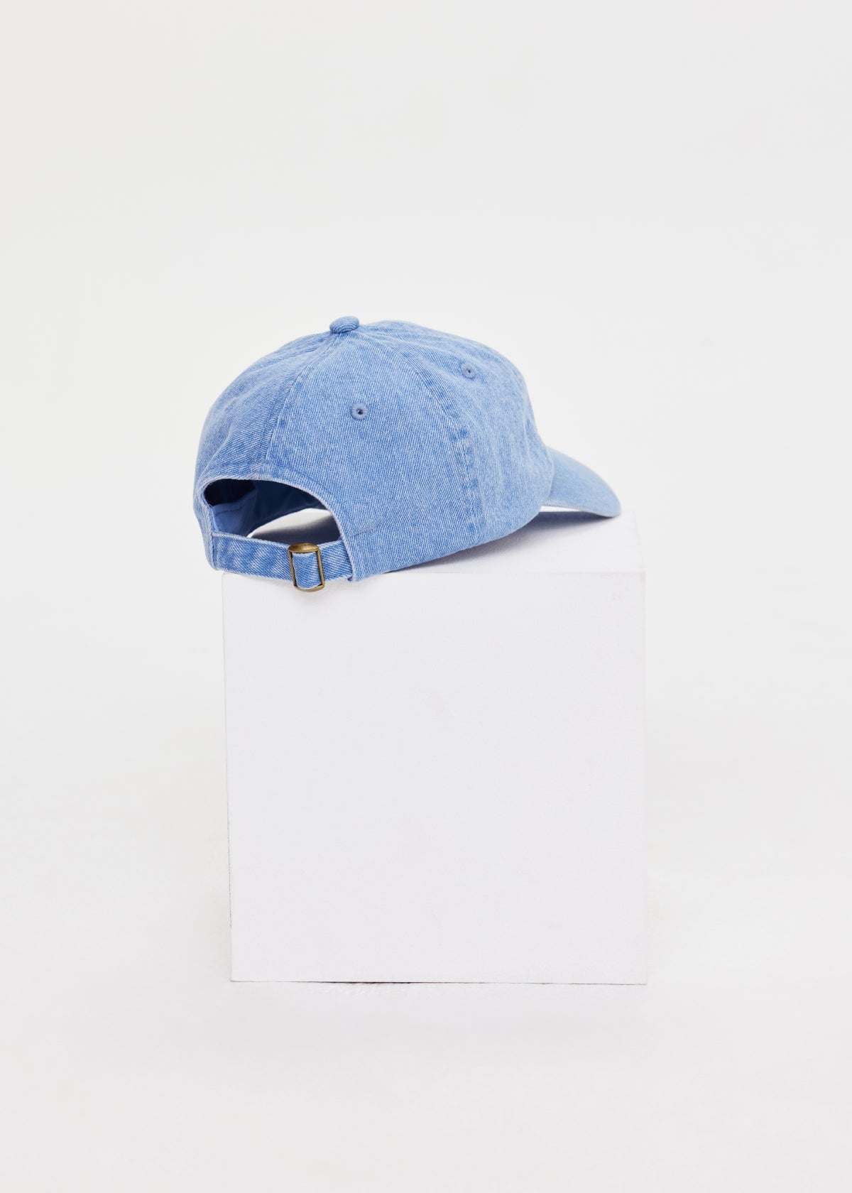 Washed Denim Cap - Blue