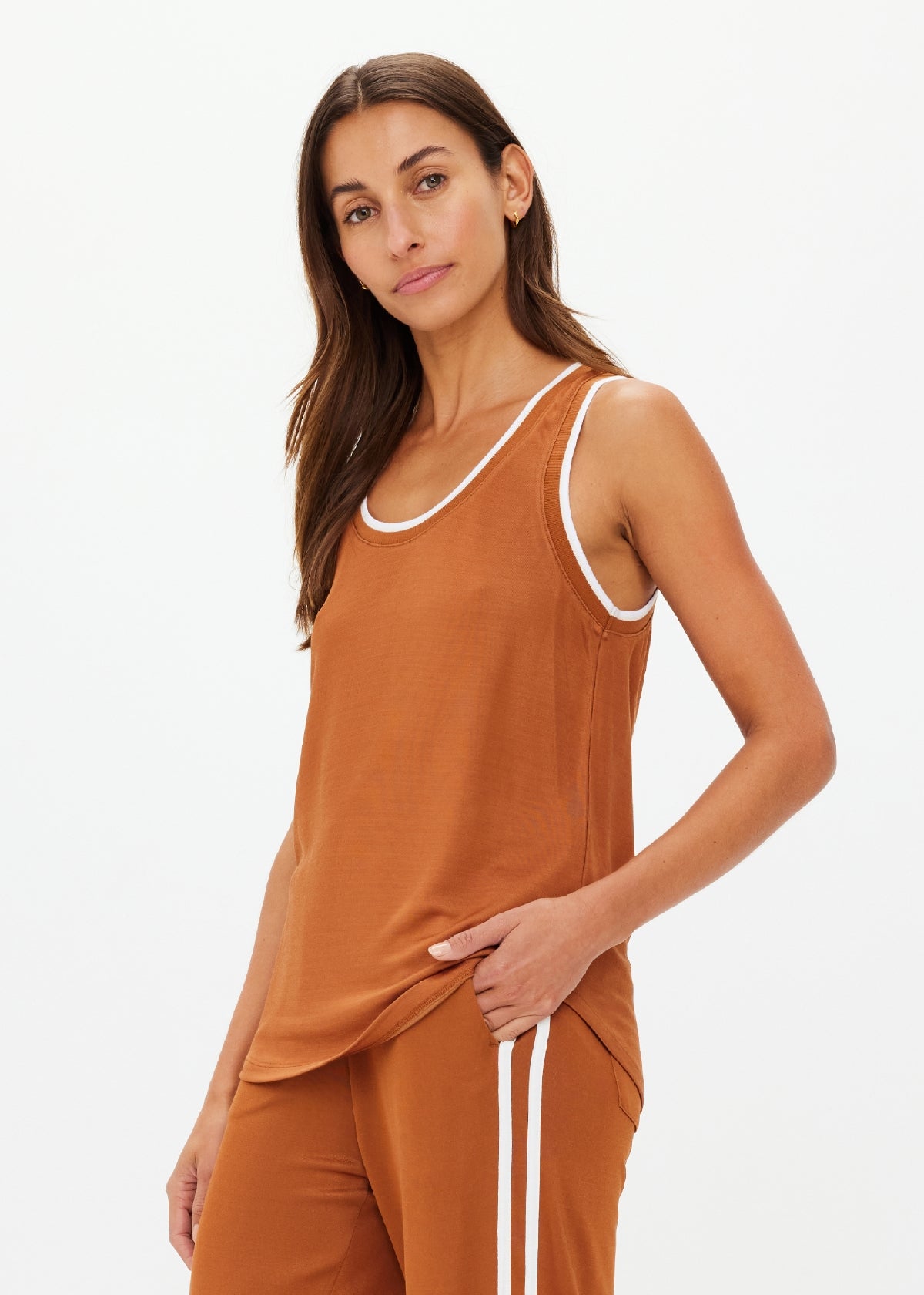 Zahara Jaquie Tank Top - Chai