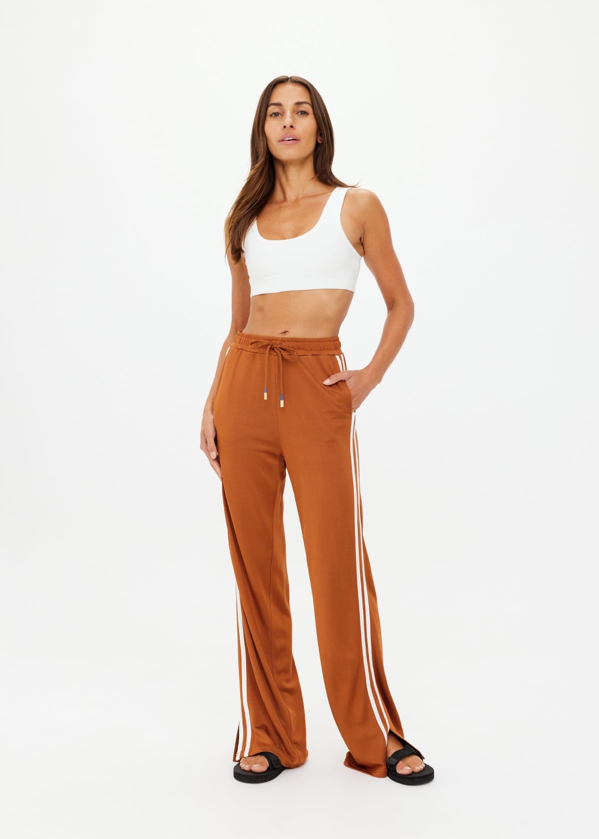 Zahara Roma Pant - Chai