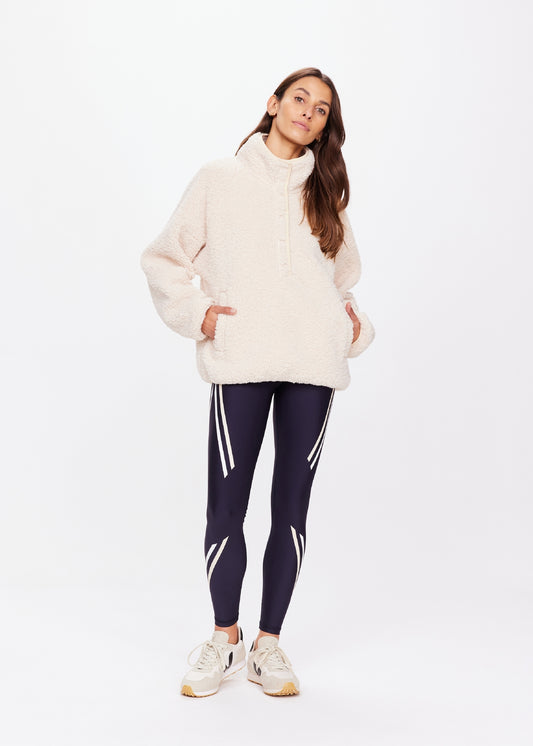 Harlow Fleece Pullover - Natural