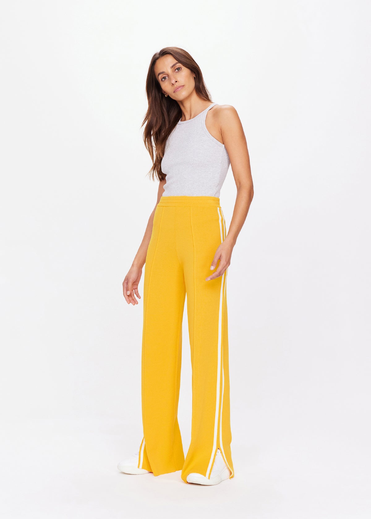 Dunes Freya Knit Pant - Yellow