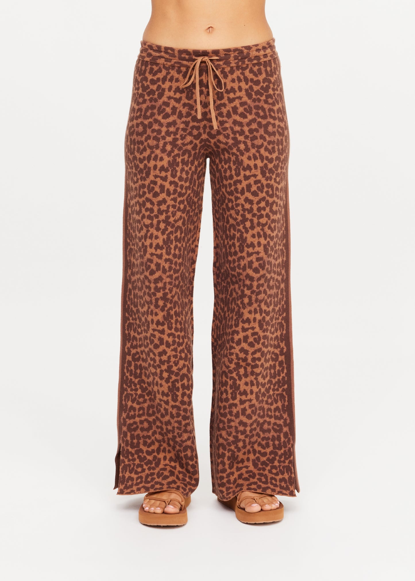 Malawi Tia Knit Pant - Leopard