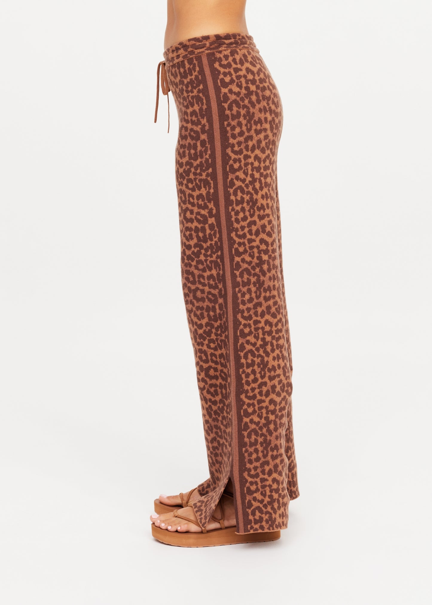 Malawi Tia Knit Pant - Leopard