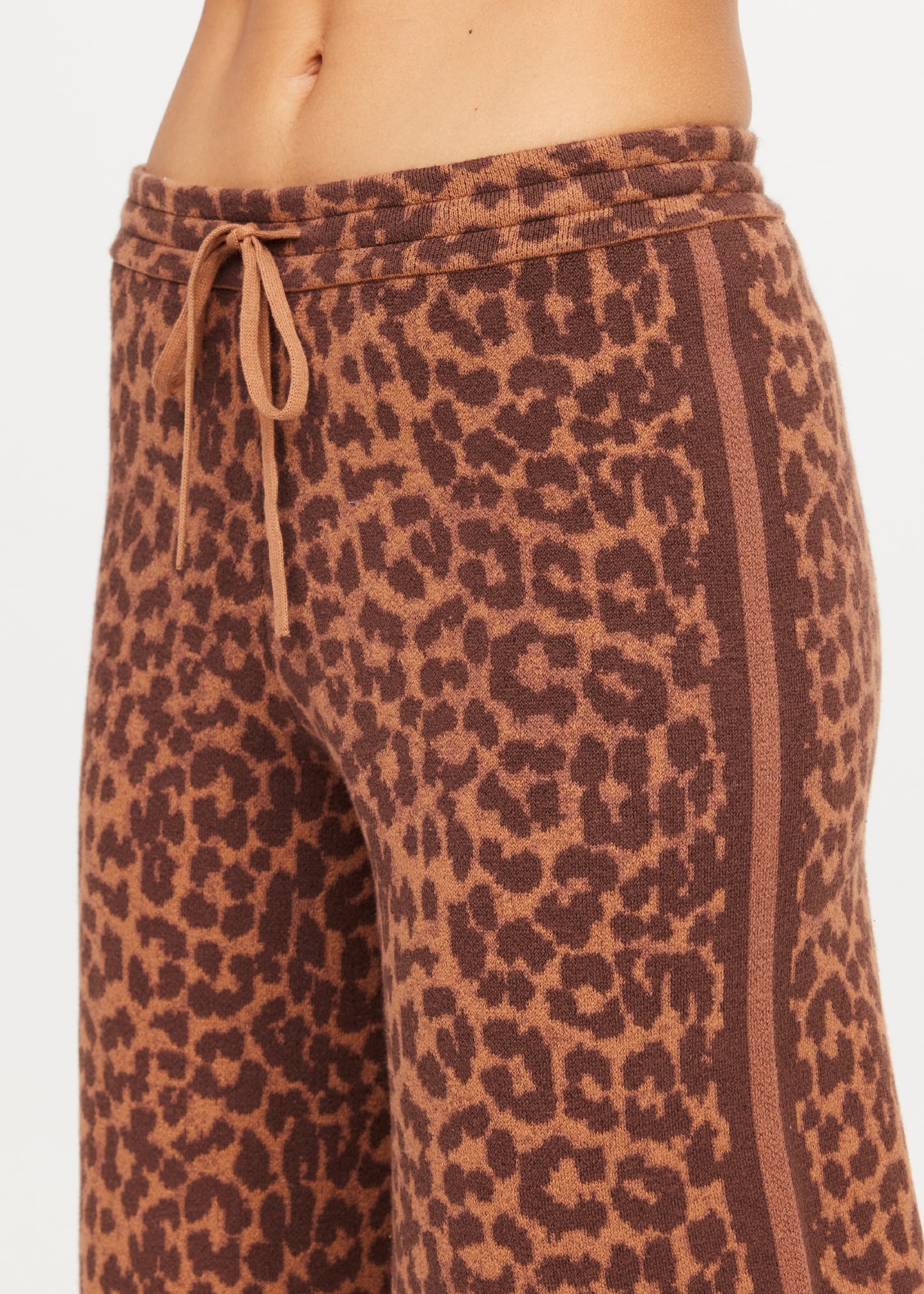 Malawi Tia Knit Pant - Leopard