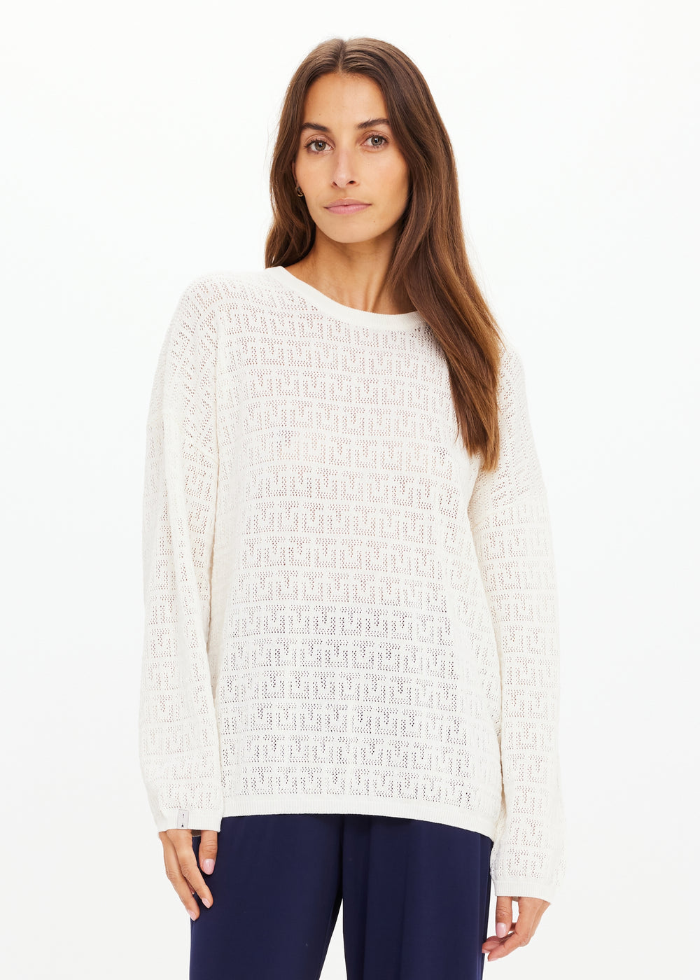 Chennai Yelena Knitted Top - Cream