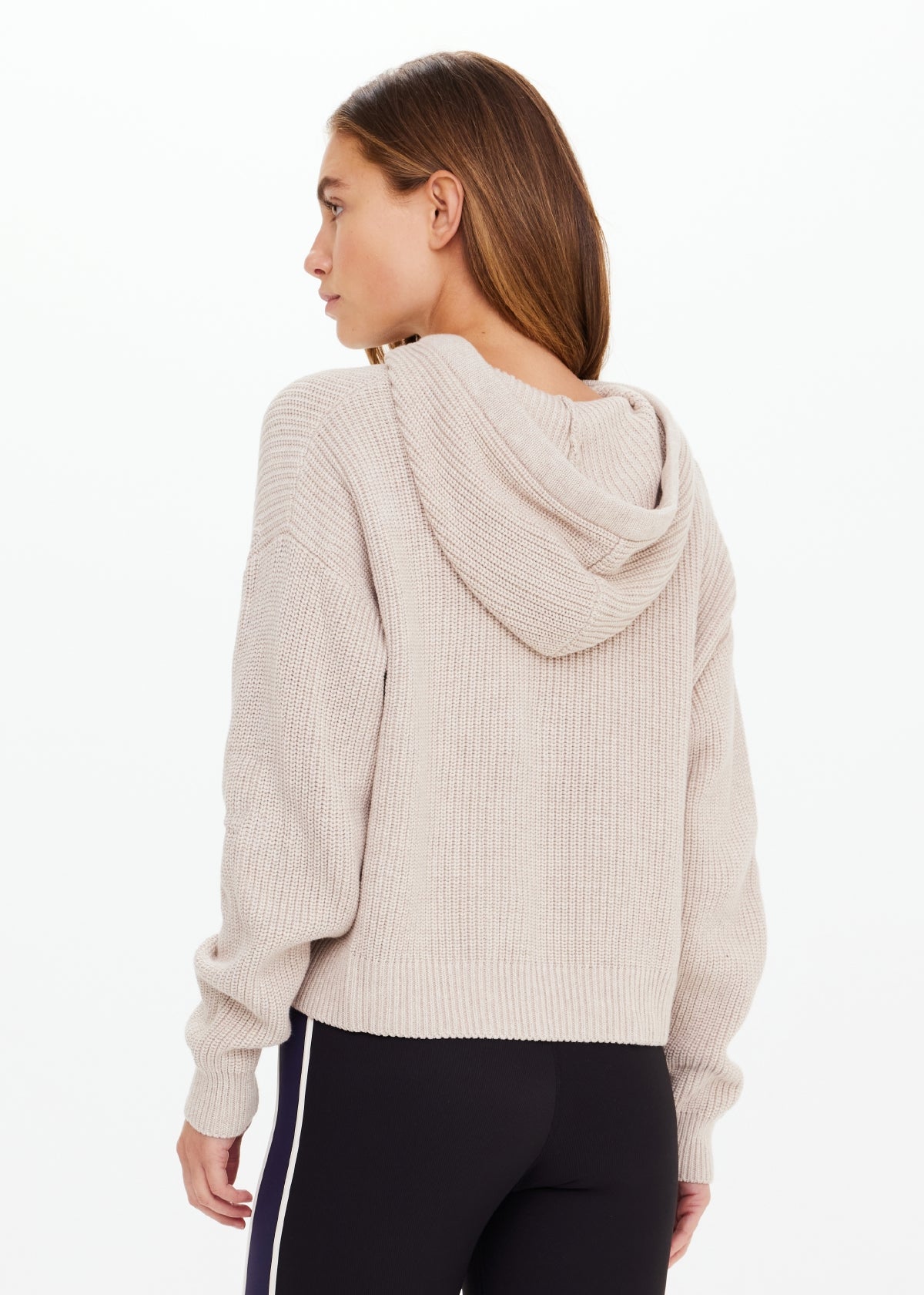 Dune Knit Hoodie - Natural