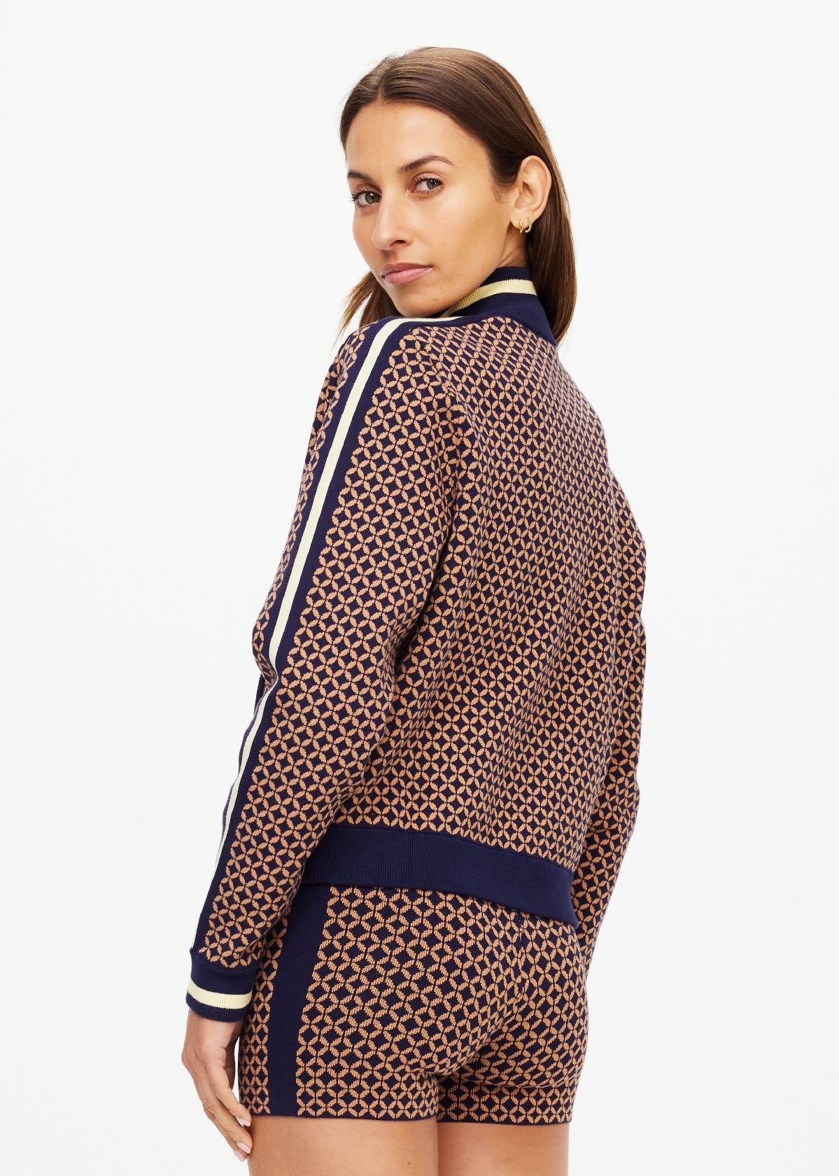 Crossroad Margot Knit Jacket - Geo