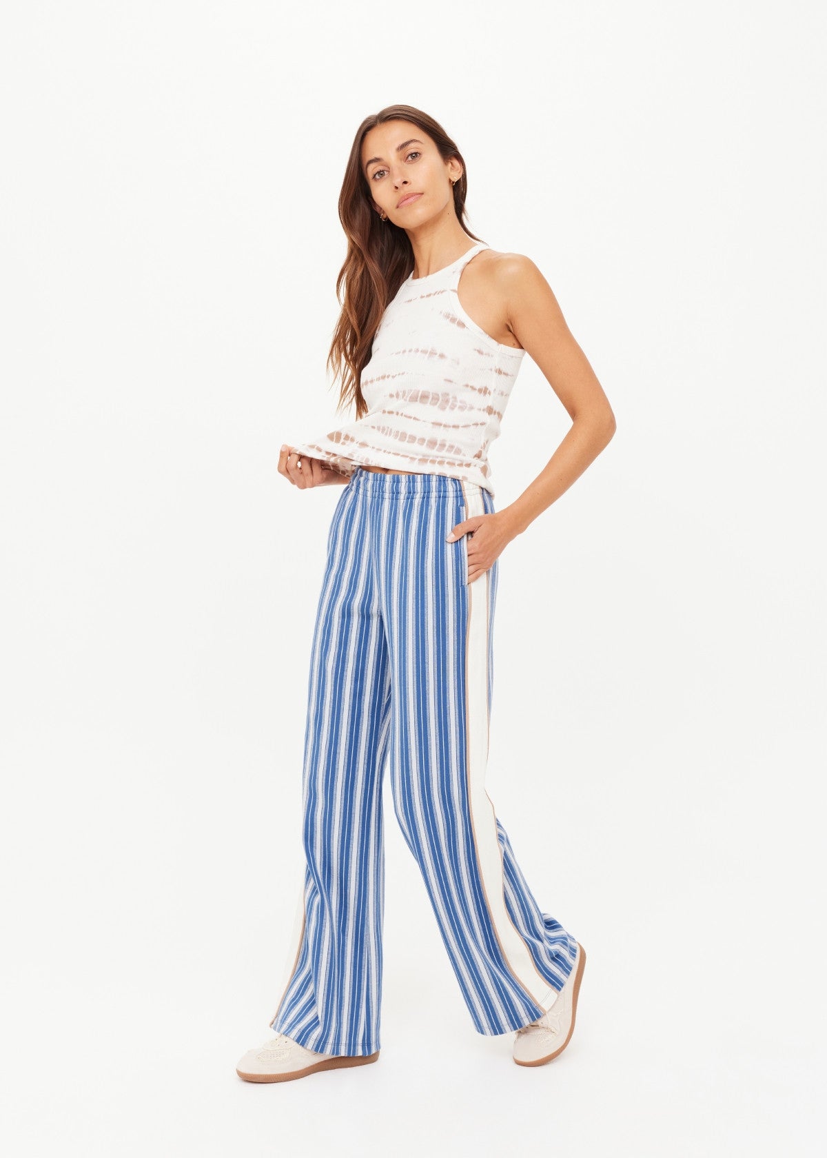 Palmas Marnie Wide Leg Pant - Denim