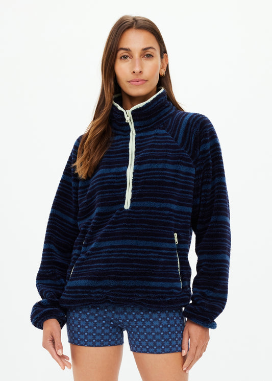 Harlow Fleece - Stripe