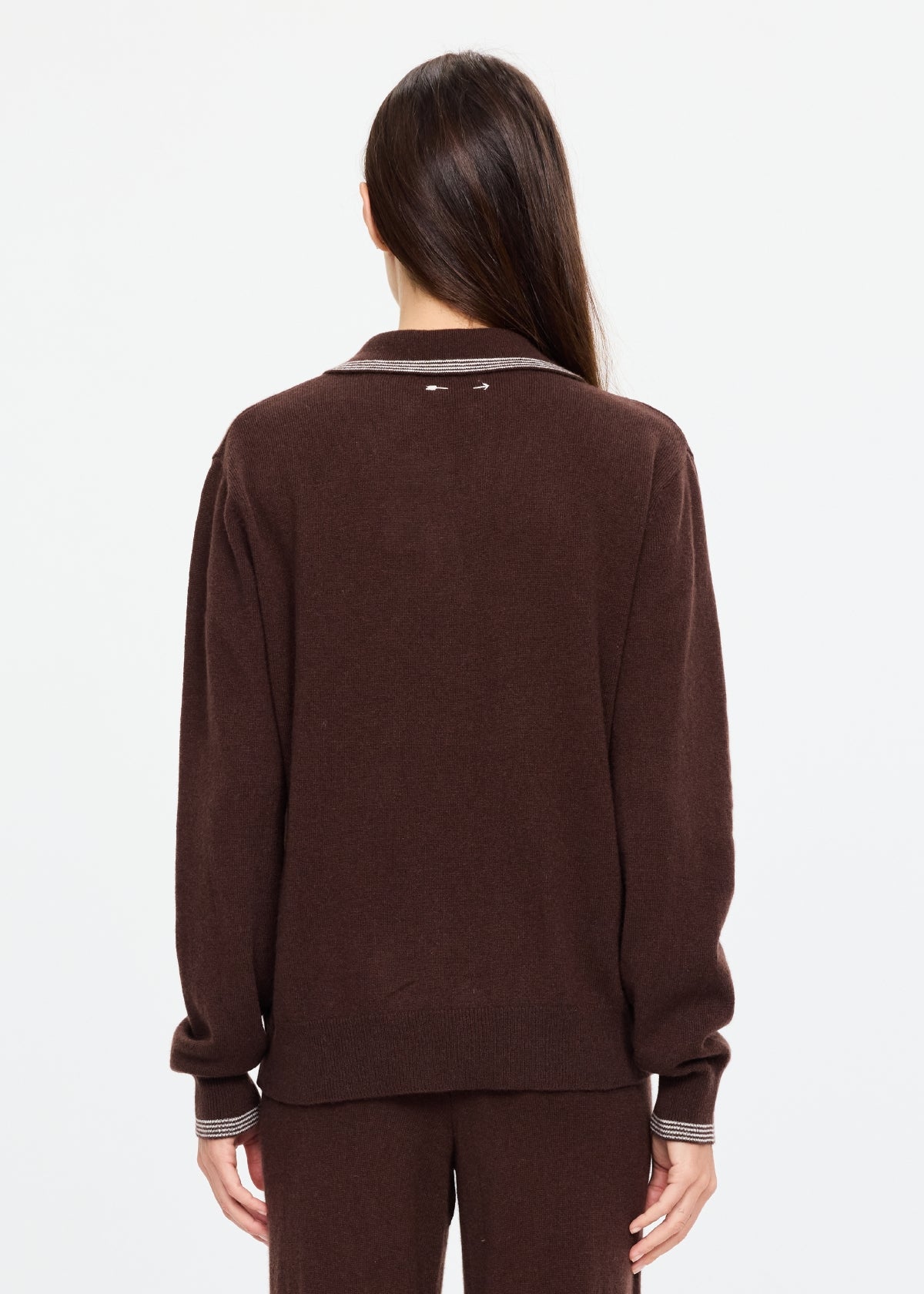 Coco Luna Cashmere Knit Top - Chocolate