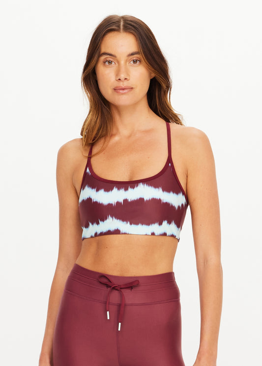Rio Badu Crossback Bra - Tie Dye