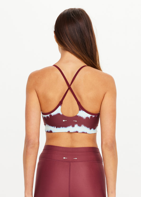 Rio Badu Crossback Bra - Tie Dye