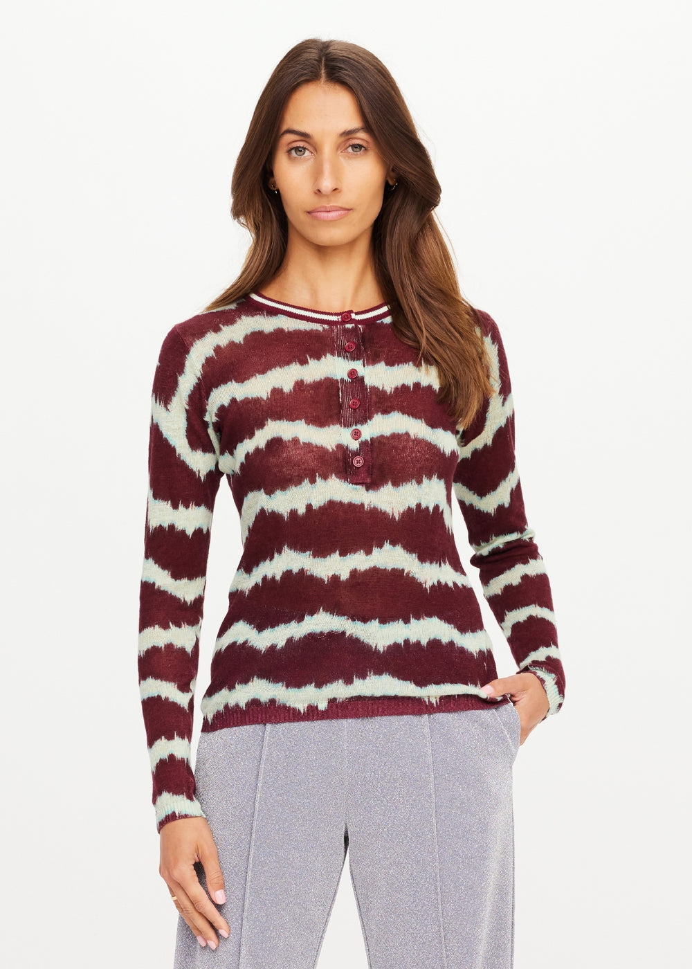 Rio Eli Long Sleeve Knit - Tie Dye