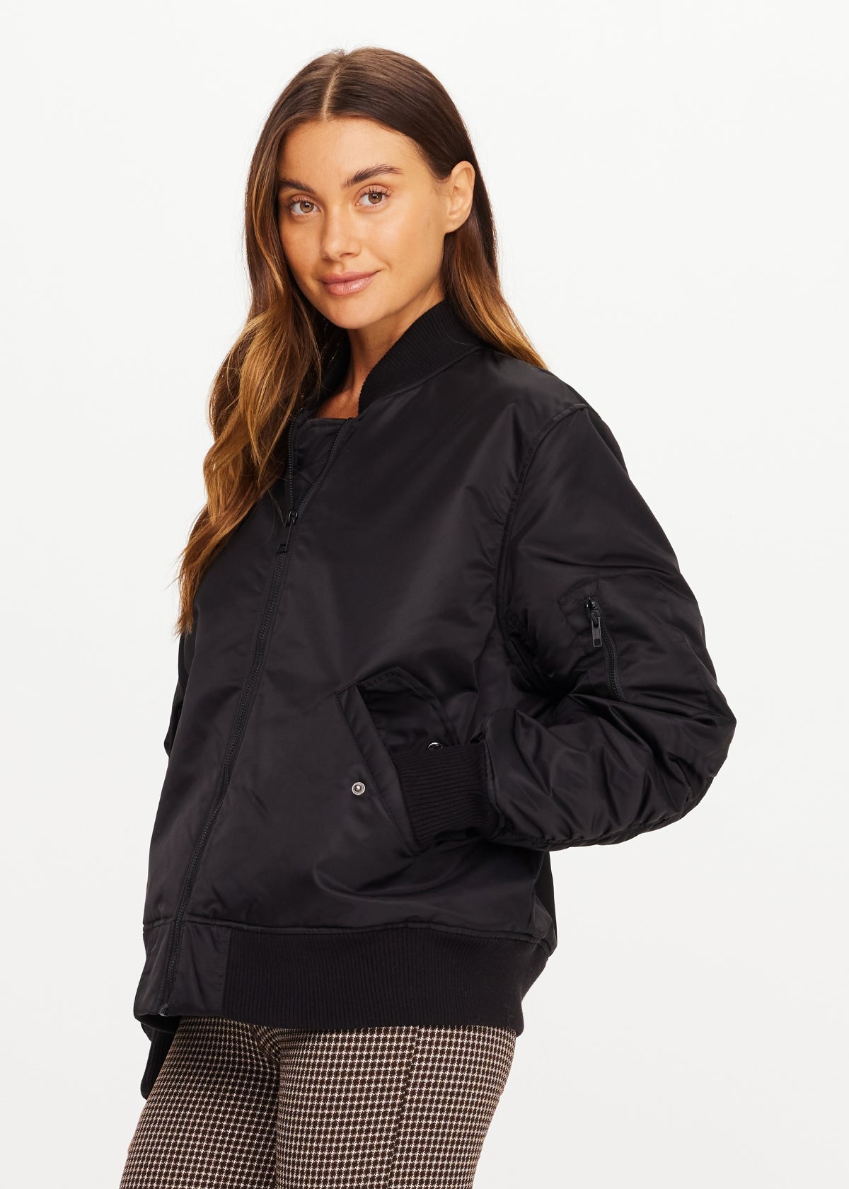 Tribute Bomber Jacket - Black