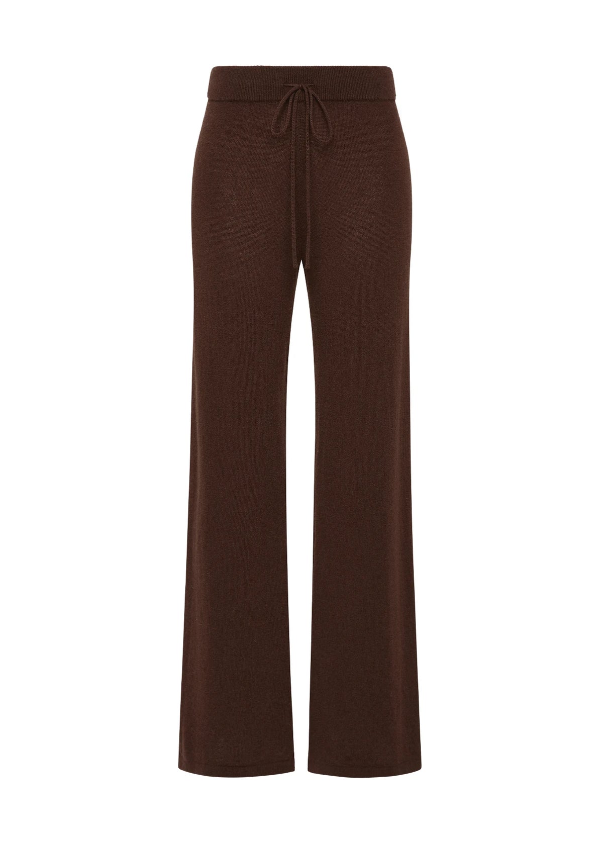 Coco Amelie Cashmere Knit Pant - Chocolate