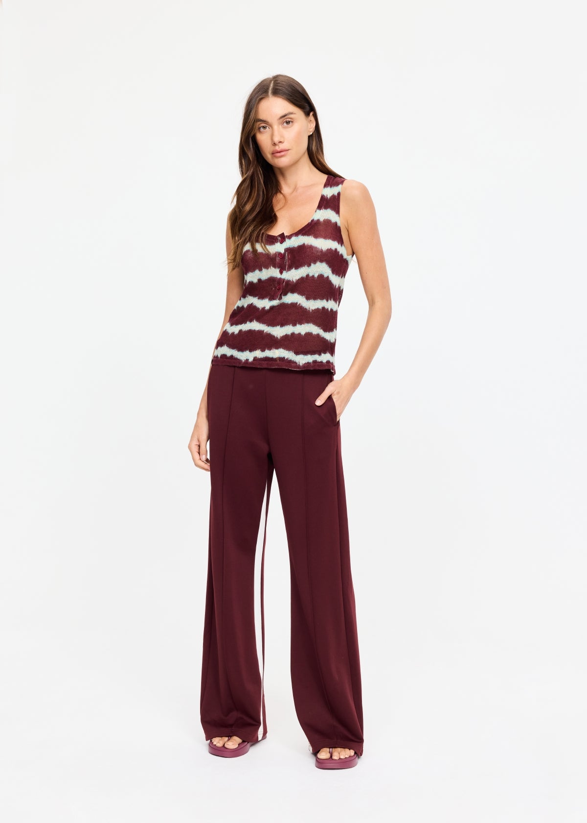 Rio Sapna Tank Top - Tie Dye