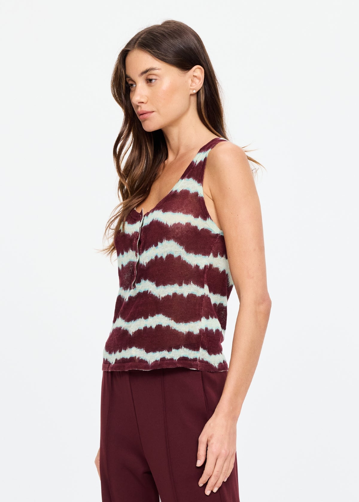 Rio Sapna Tank Top - Tie Dye