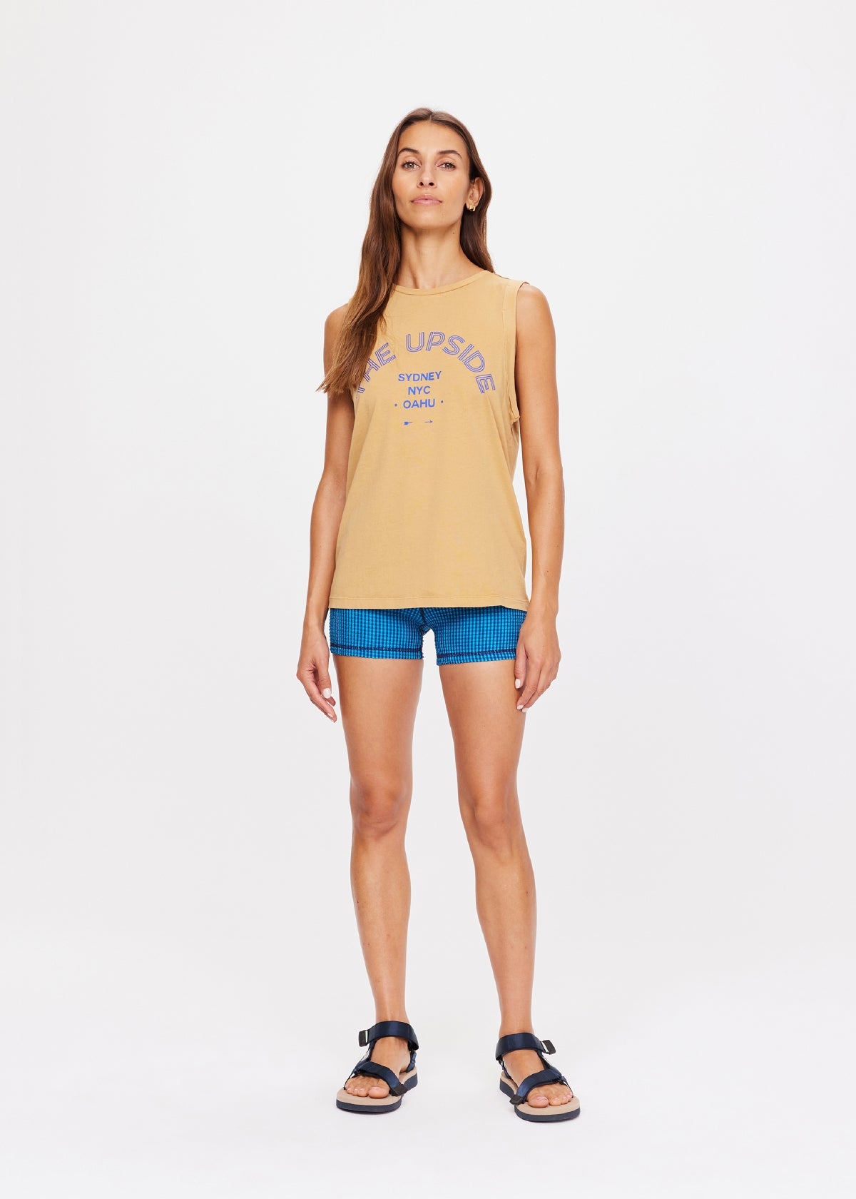 Jetset Jeet Tank - Natural