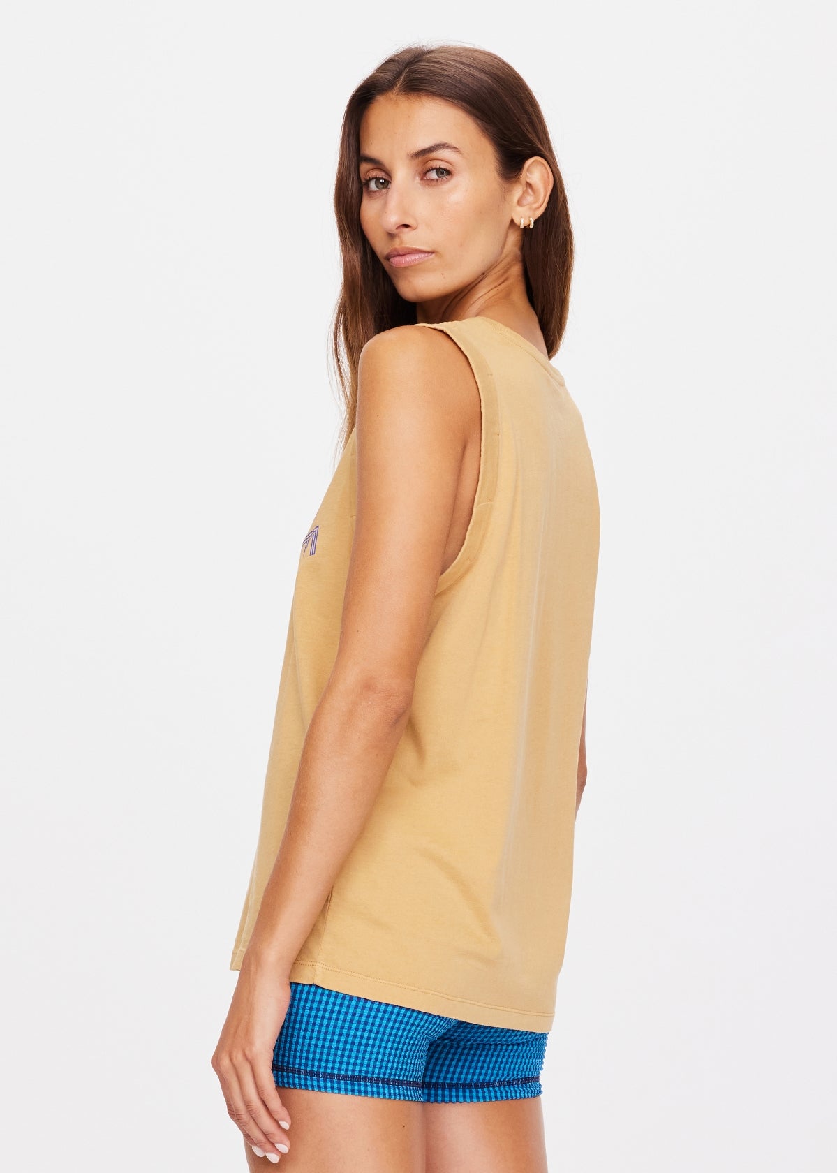 Jetset Jeet Tank - Natural