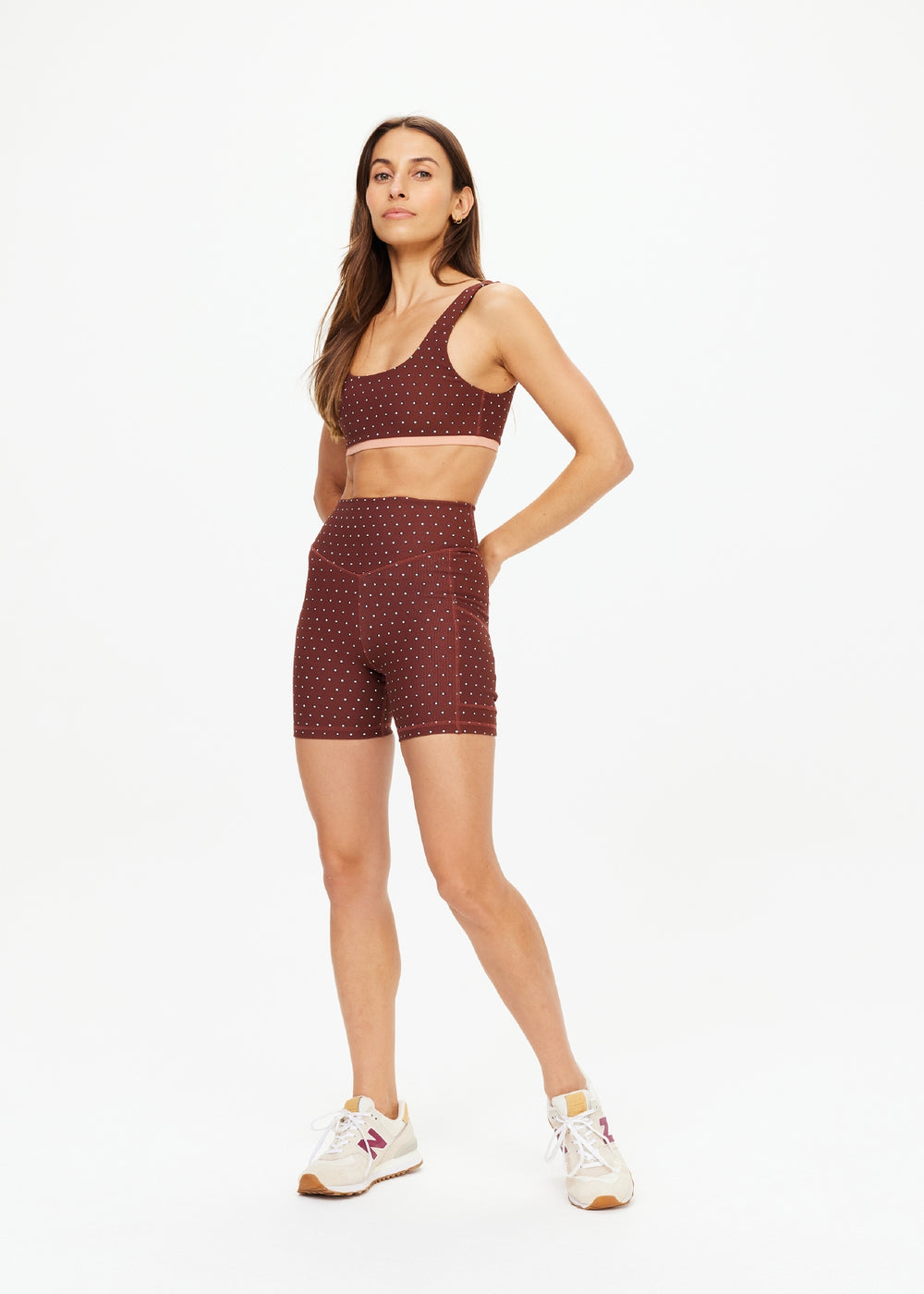 Maho 5IN Pocket Spin Short - Polka Dots