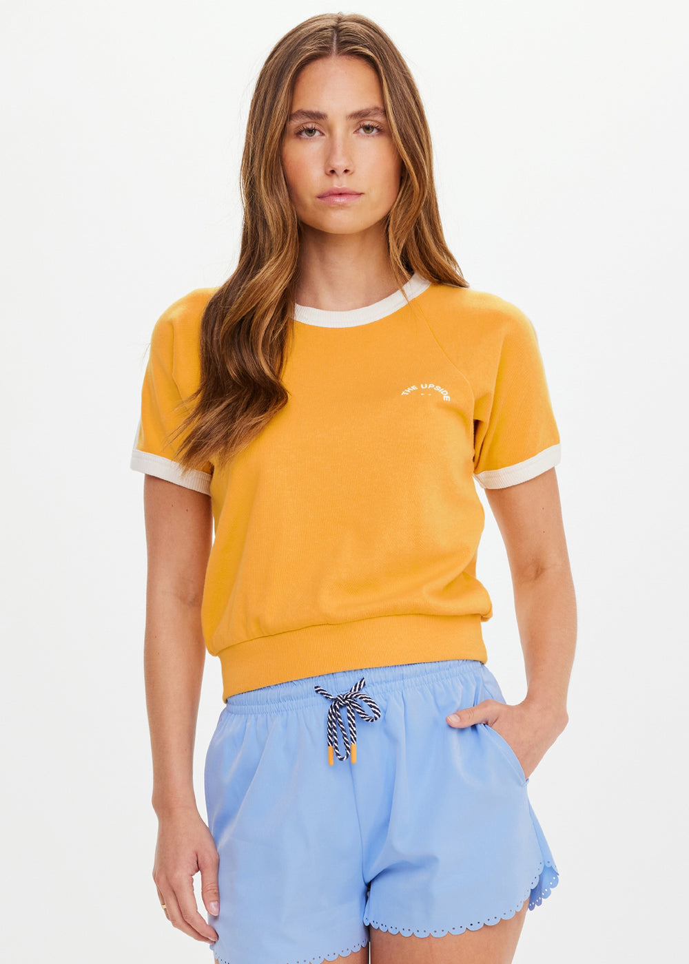 Daisy Salome Tee - Yellow