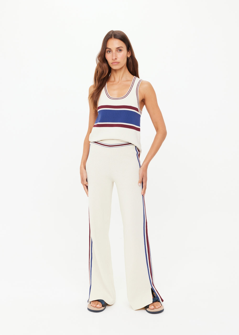 Adesa Vilde Knit Tank Top - Natural