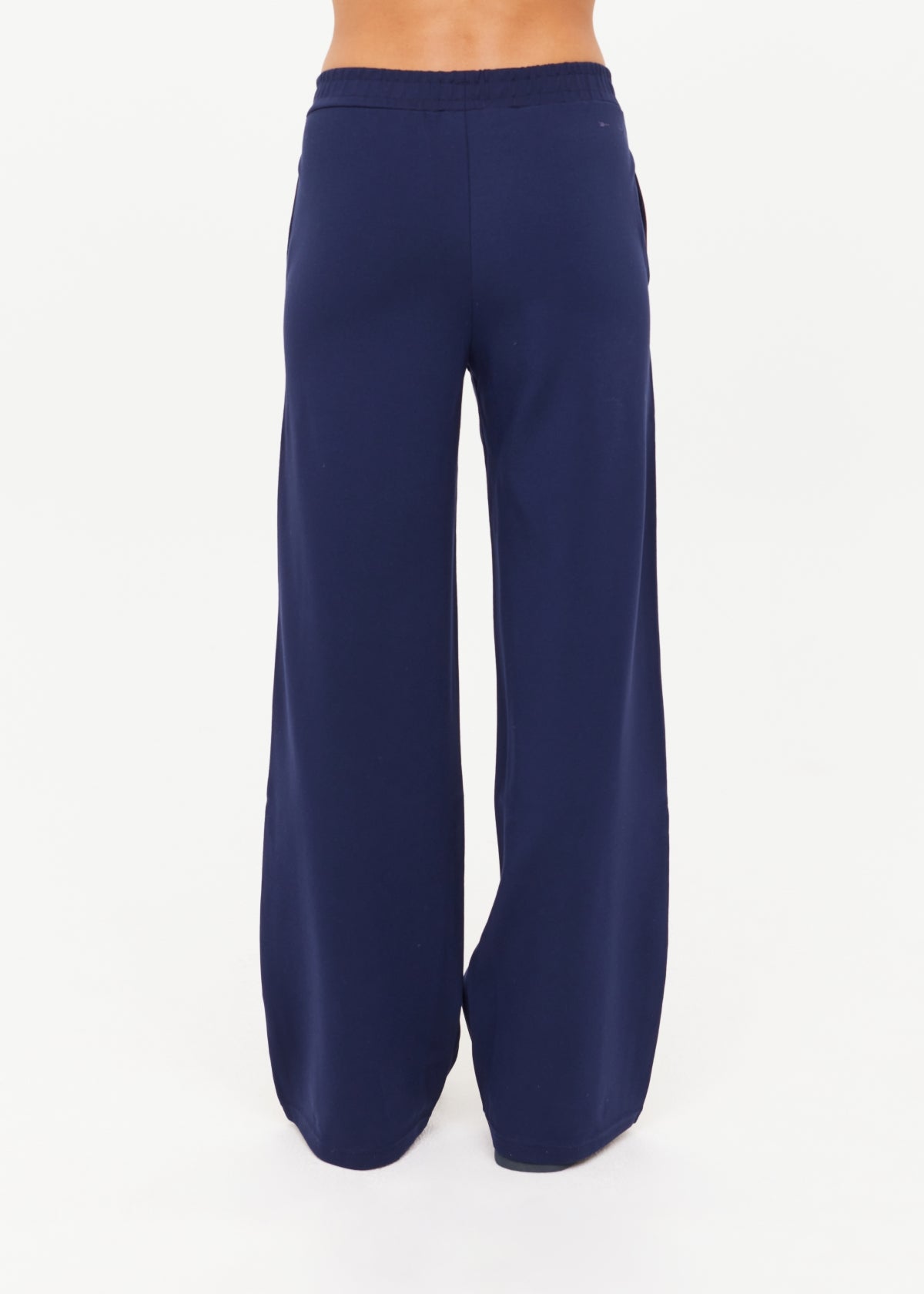 ANANDA WIDE LEG CODY PANT - NAVY