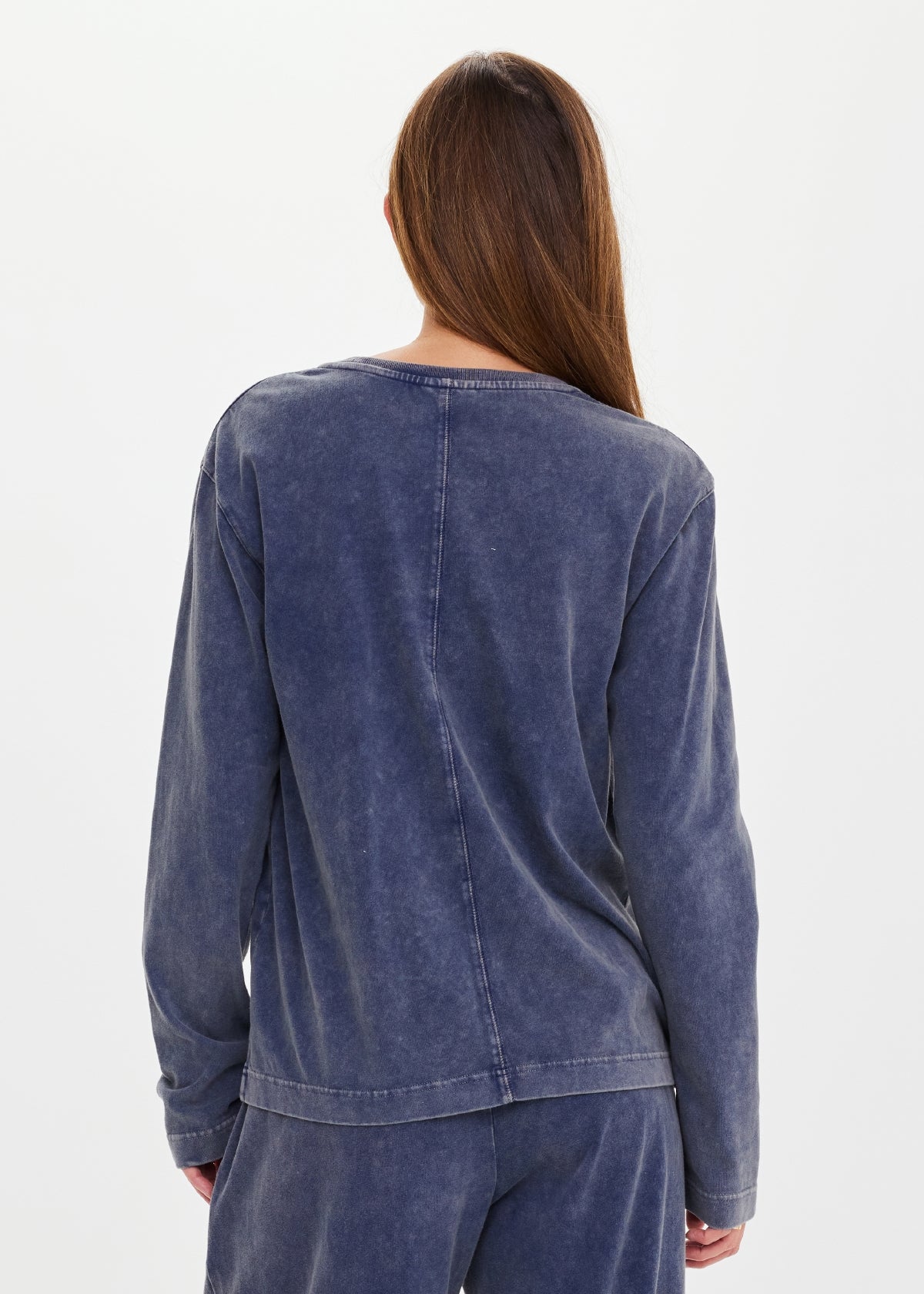 Soho Mali Long Sleeve Top - Blue