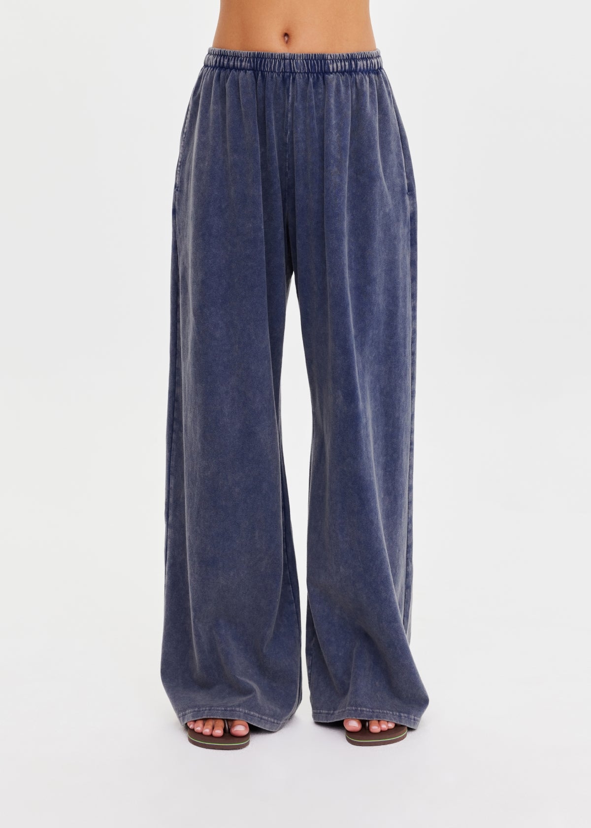 Soho Tokio Wide Leg Pant - Blue
