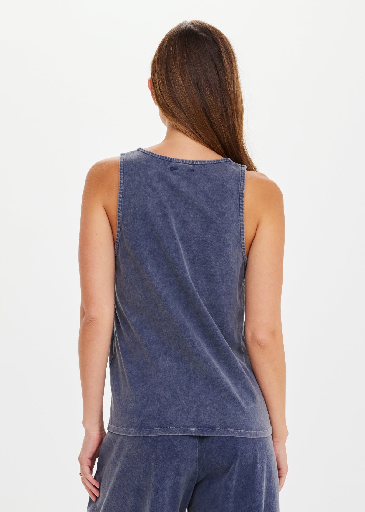 Soho Kapri Racerback Tank - Blue