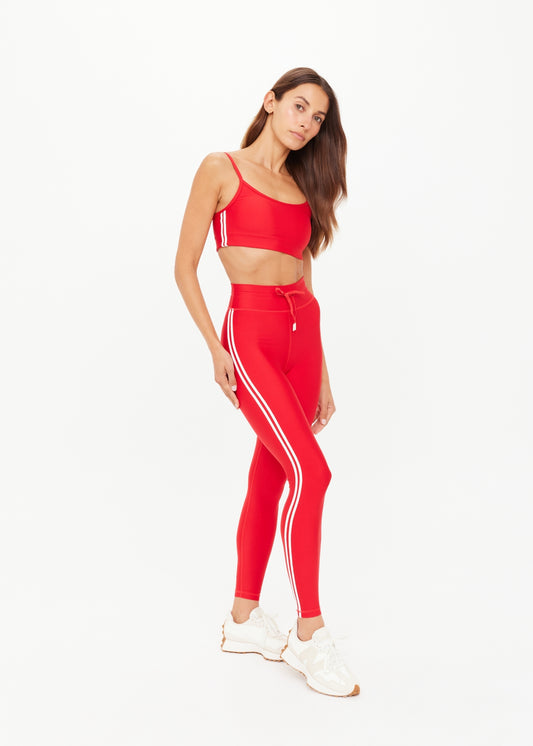 Oxford 25IN Midi Pant - Red