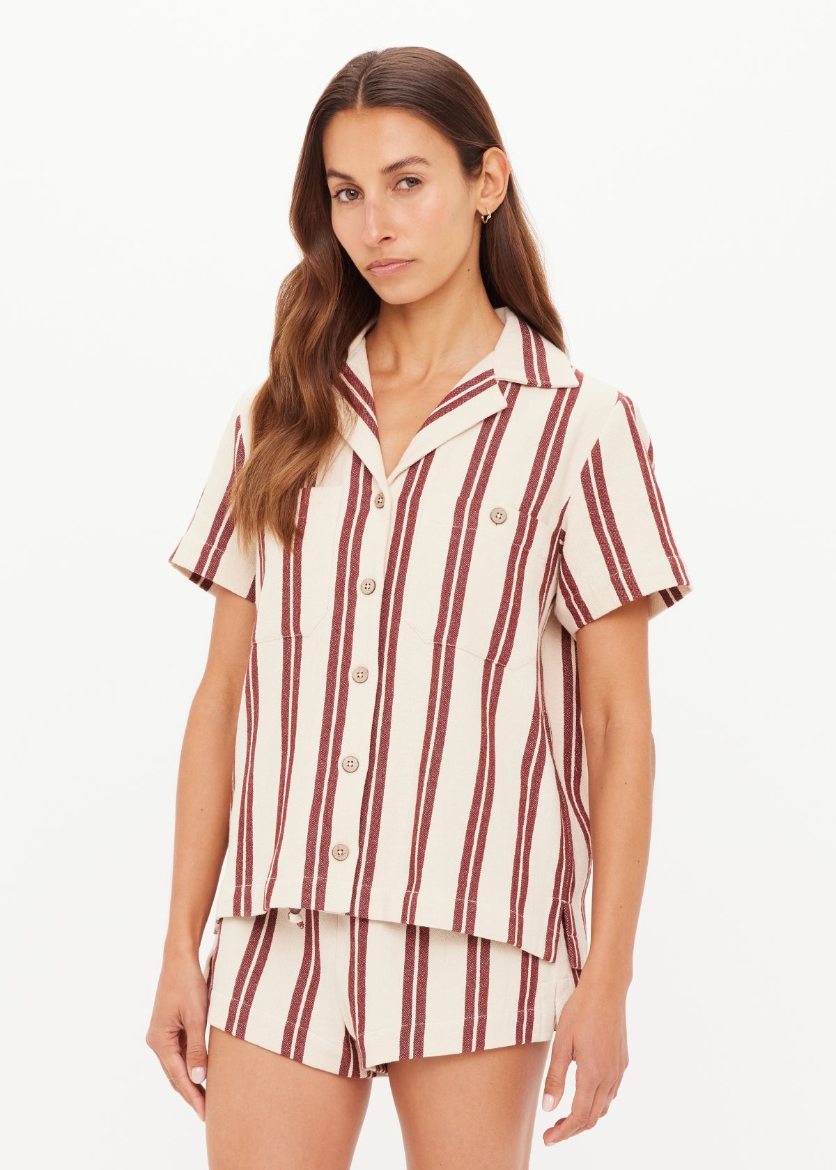 Baja Katia Collared Shirt - Stripe