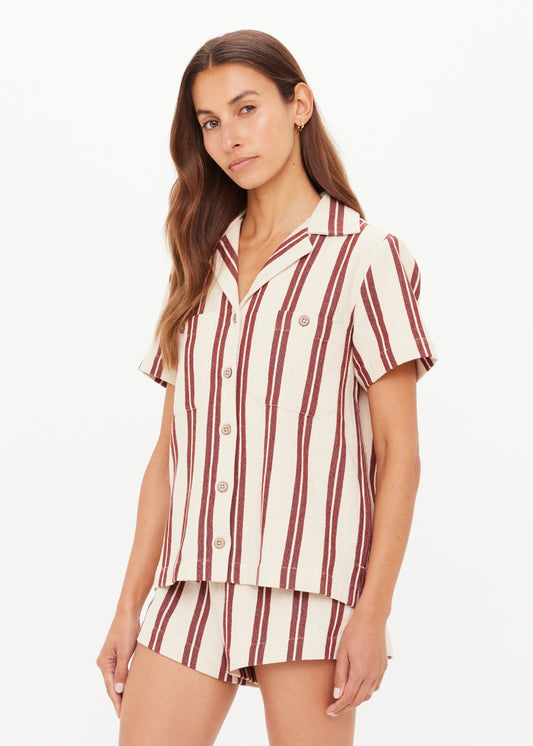 Baja Katia Collared Shirt - Stripe