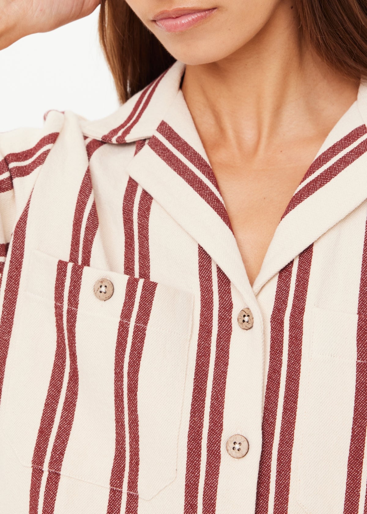 Baja Katia Collared Shirt - Stripe