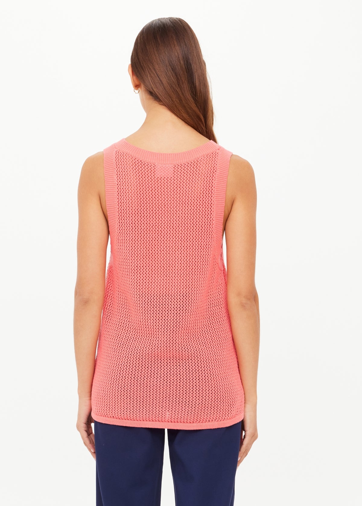 Fenway Wales Knit Tank - Blush