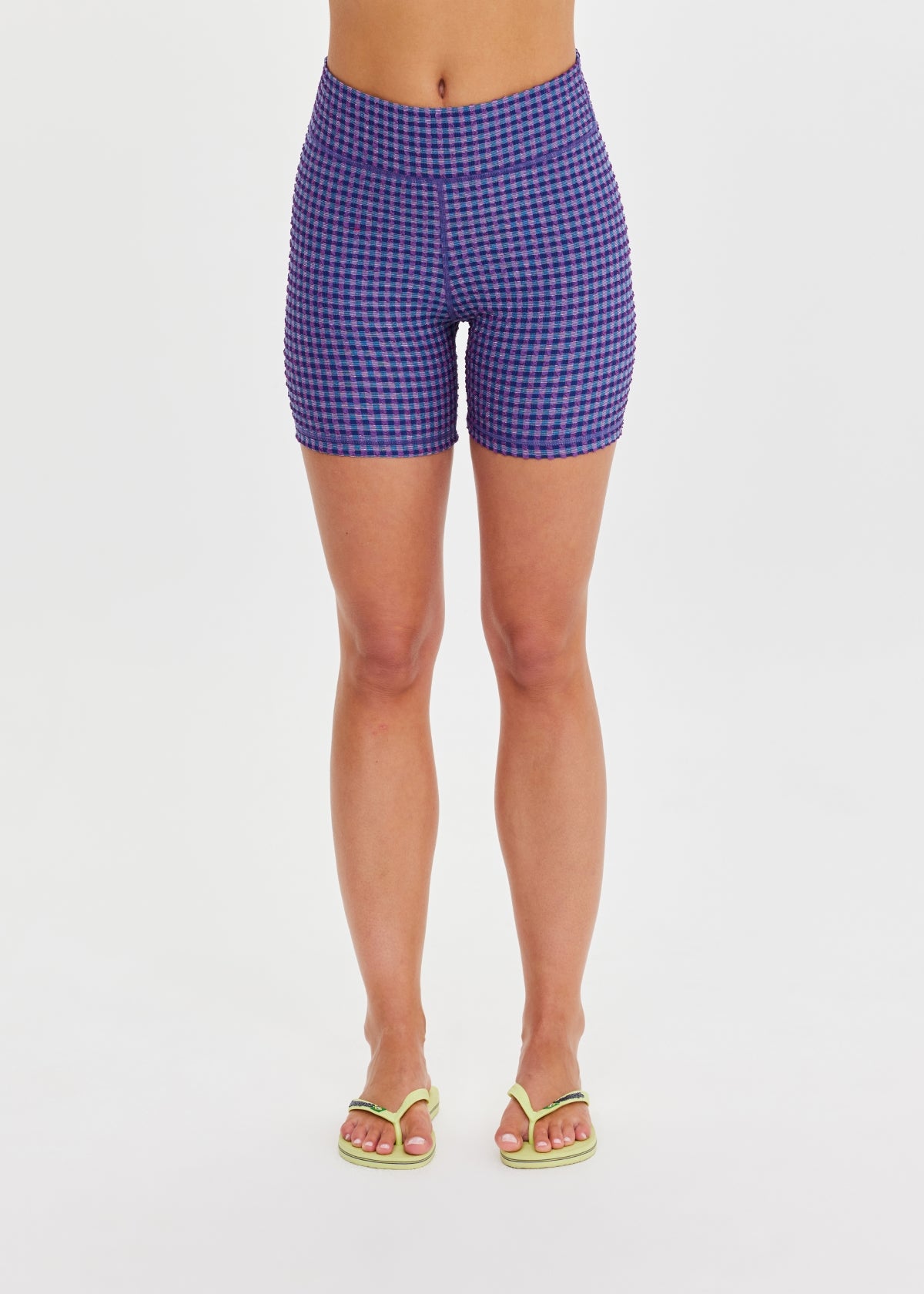 Aliki 5IN Spin Short - Gingham