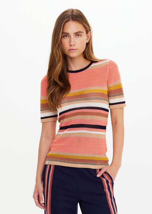 SUTTON KNIT TEE - STRIPE