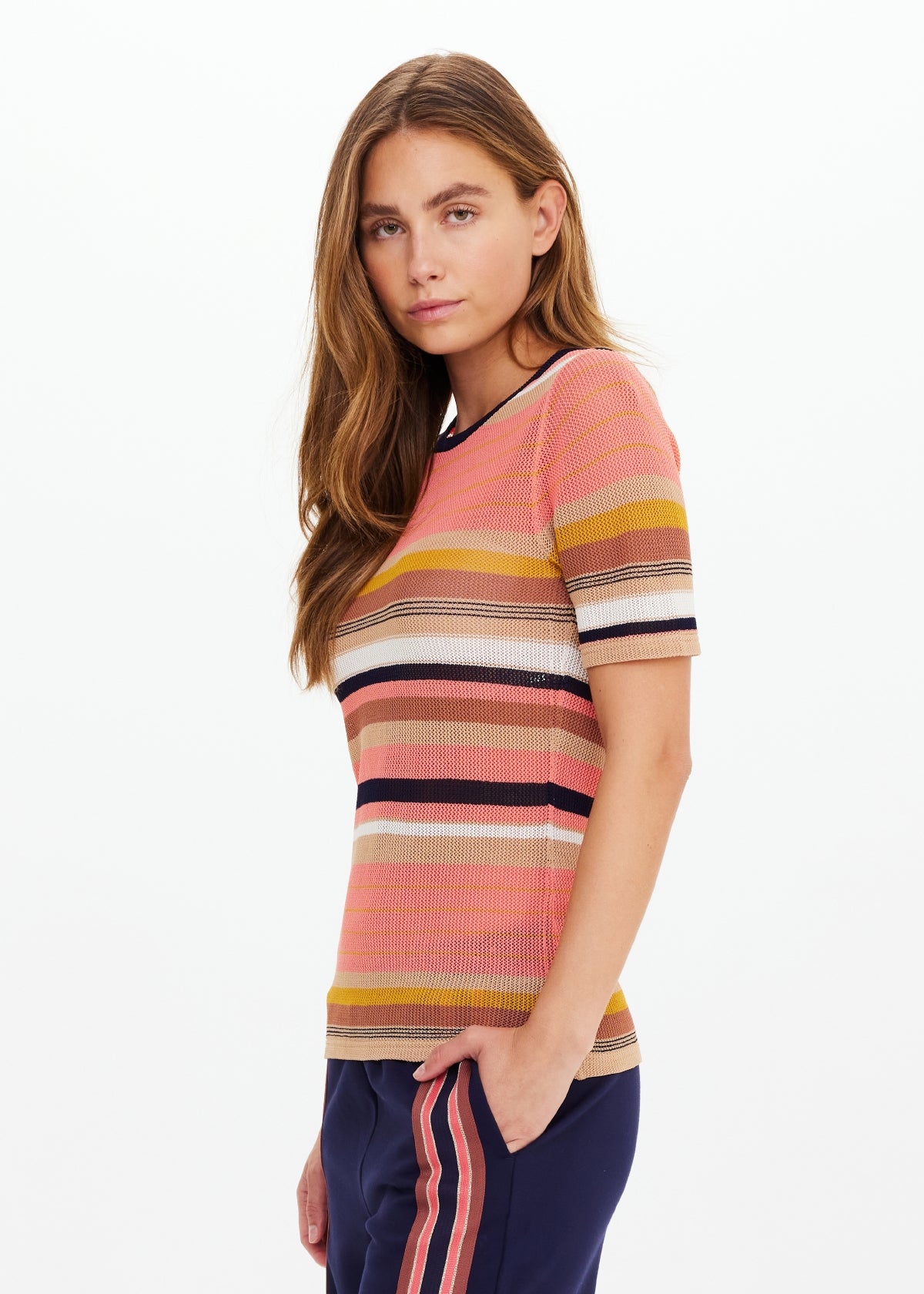SUTTON KNIT TEE - STRIPE