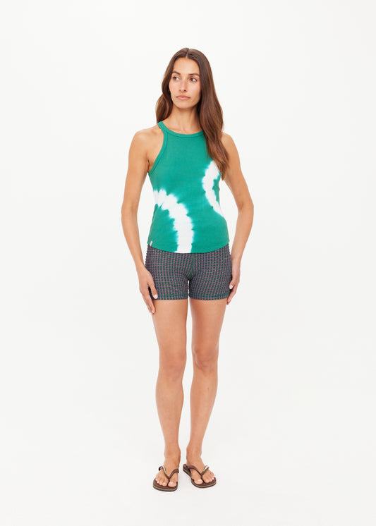 Asher Racerback Tank Top - Green