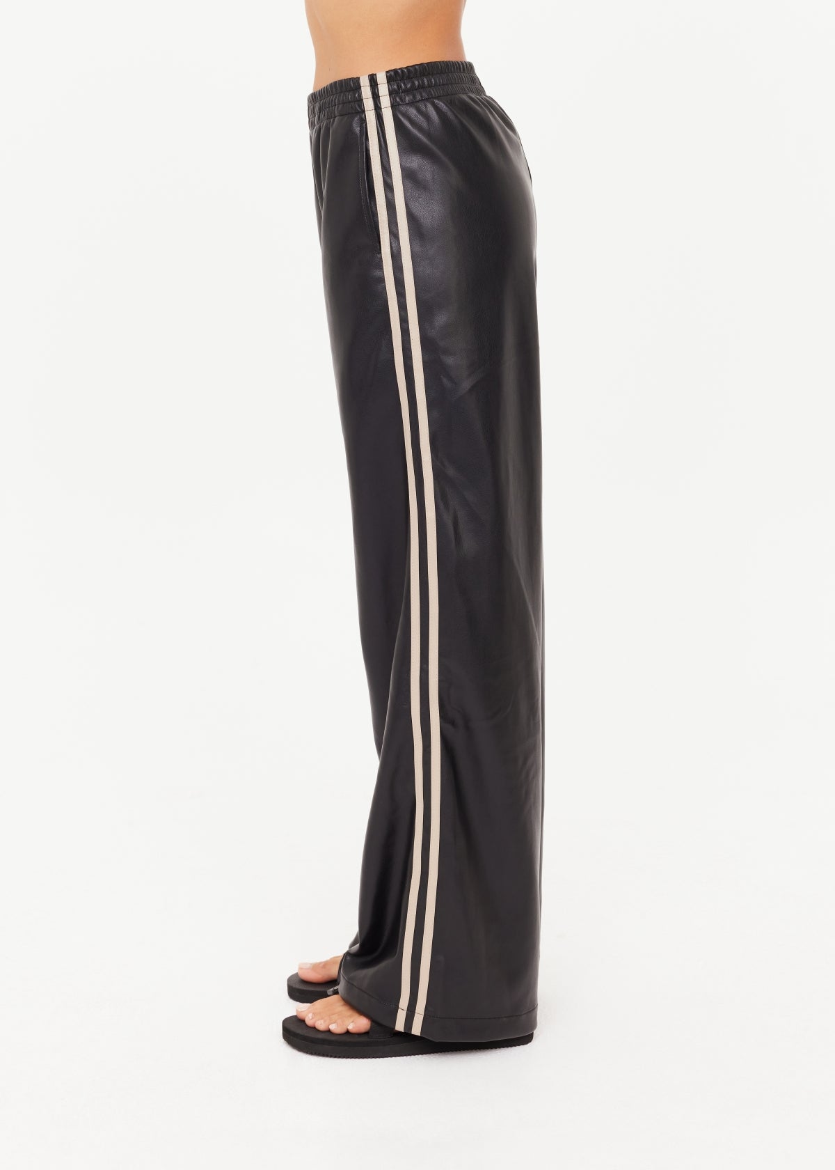 Vegan Leather Twilight Pant - Black