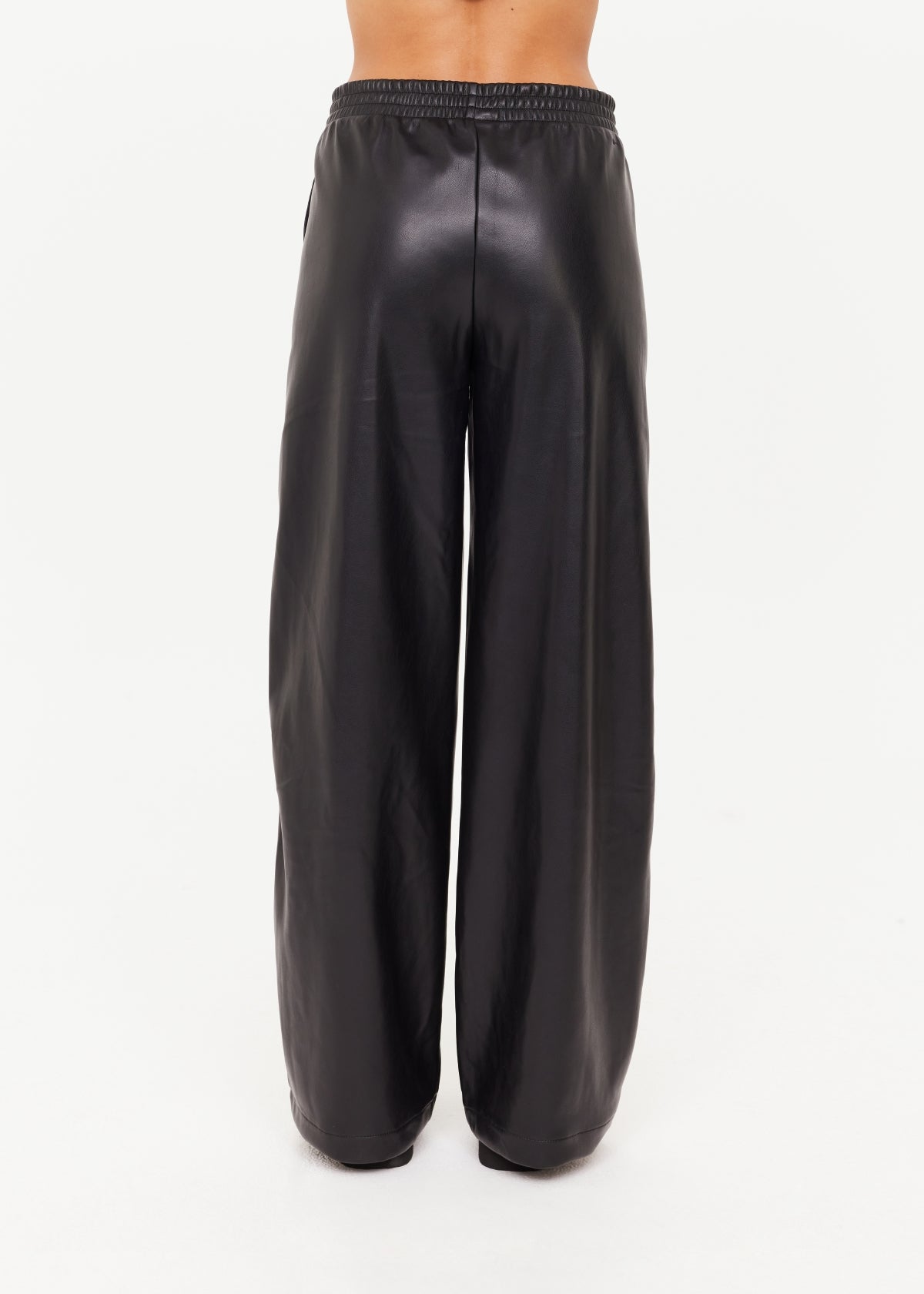 Vegan Leather Twilight Pant - Black