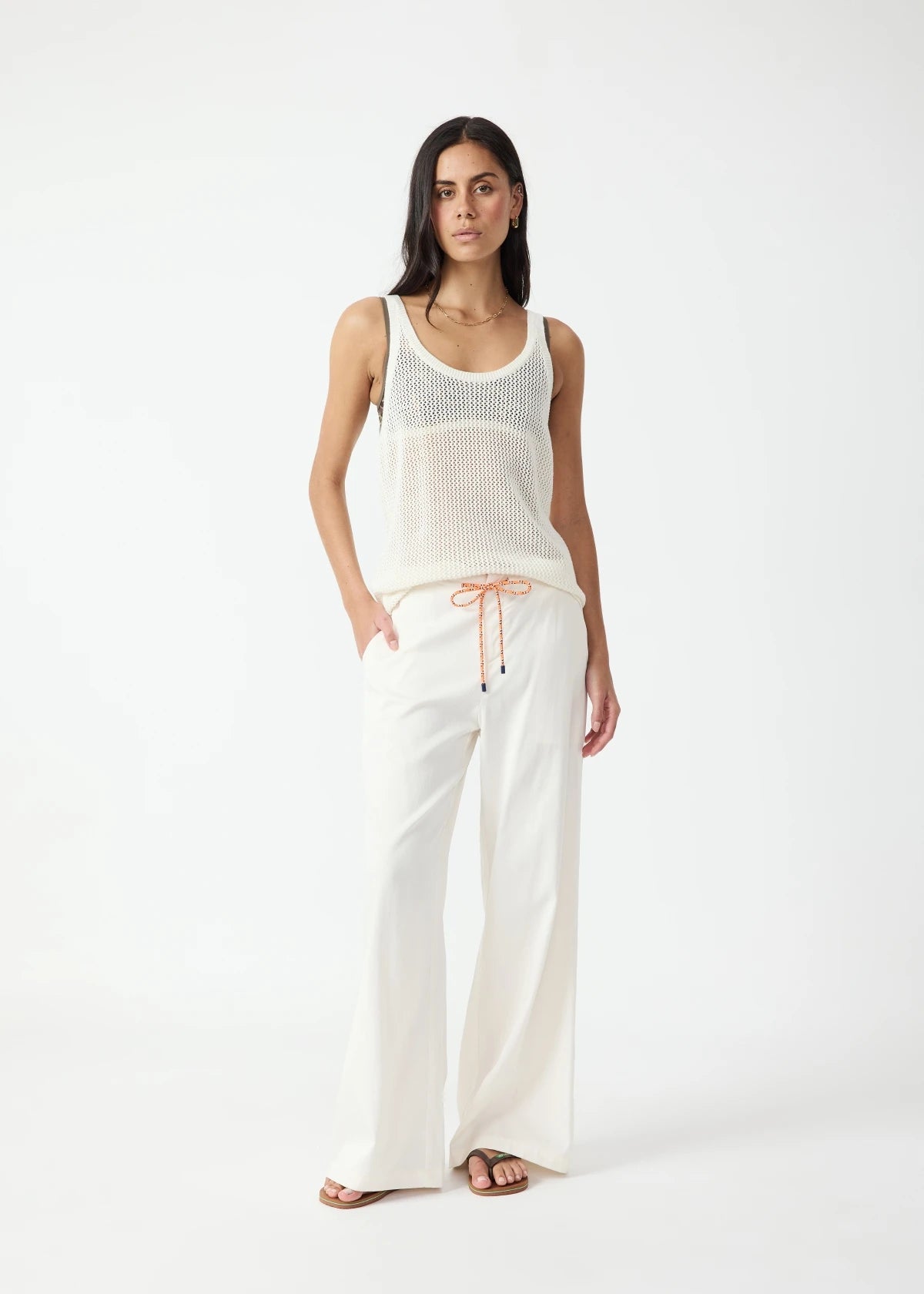 La Paz Malika Wide Leg Pant - Coconut