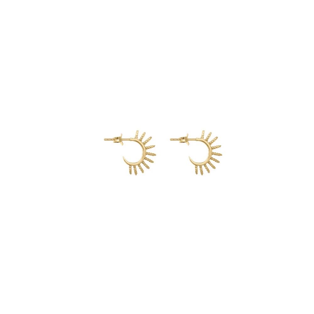 Sham Earrings- 18K Gold Plated