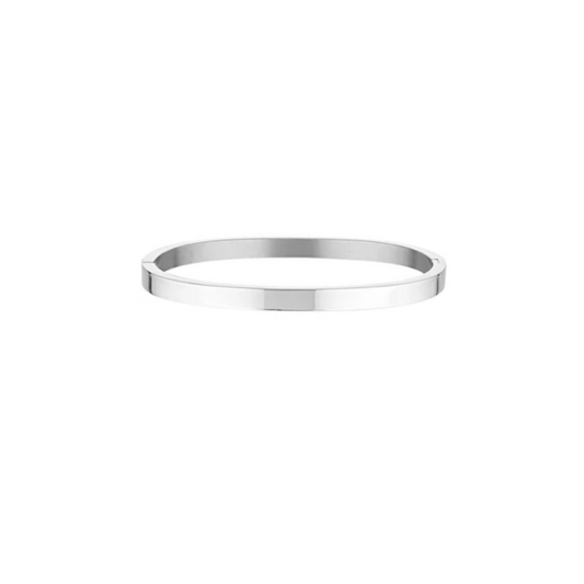 Dylan Bangle Silver - Plain