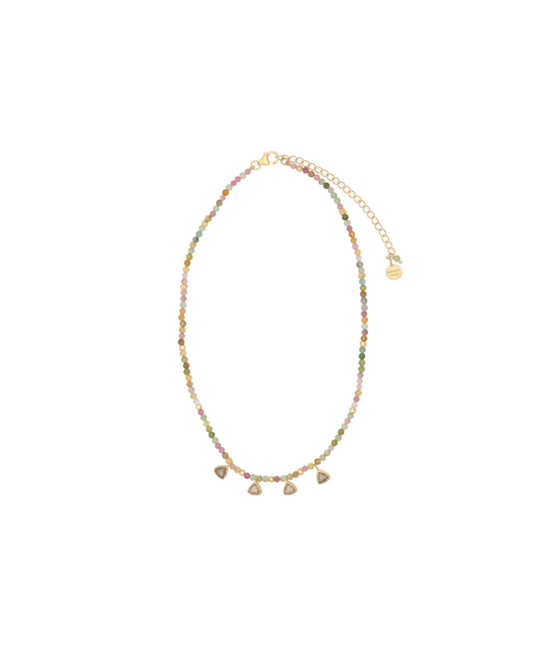 Mamounia Multi Tourmaline Necklace