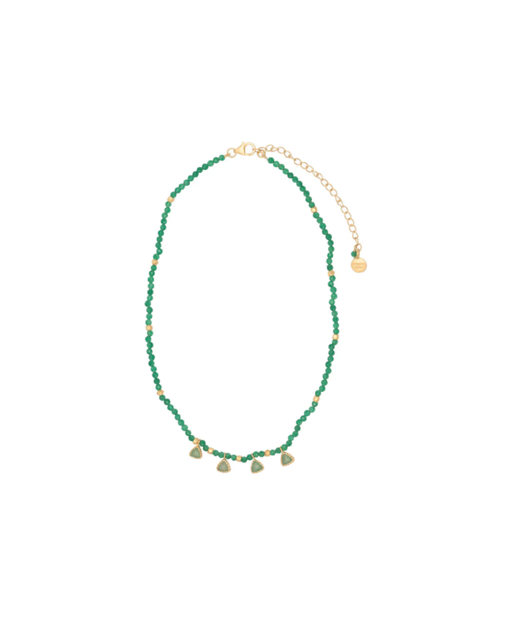Mamounia Green Aventurine Necklace