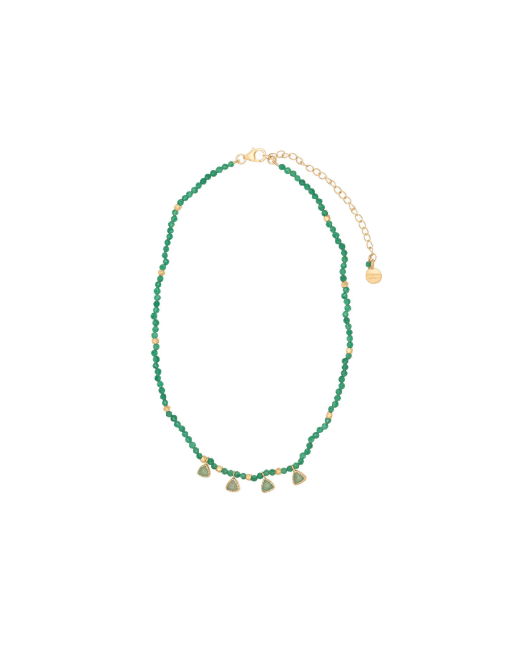 Mamounia Green Aventurine Necklace
