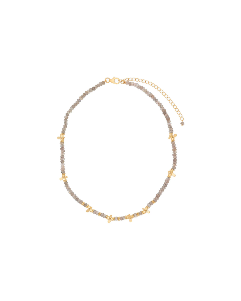 Labradorite Saffron Necklace