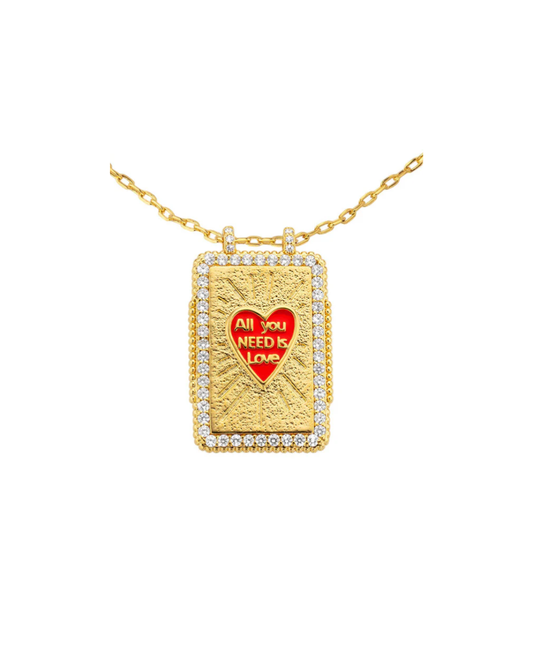 Red Heart Boheme - Gold Plated