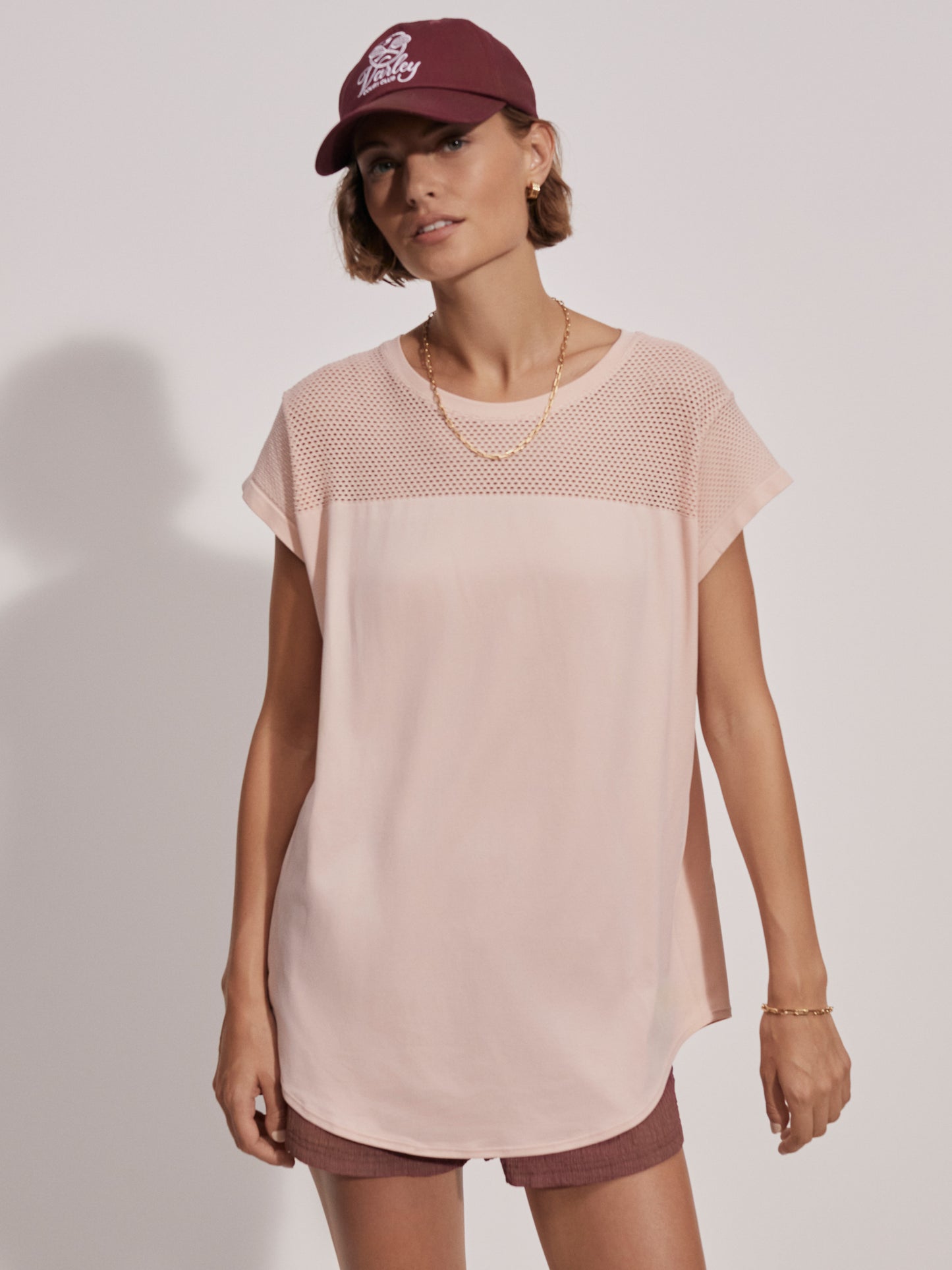 Wakefield Seamless Tee - Rose Smoke